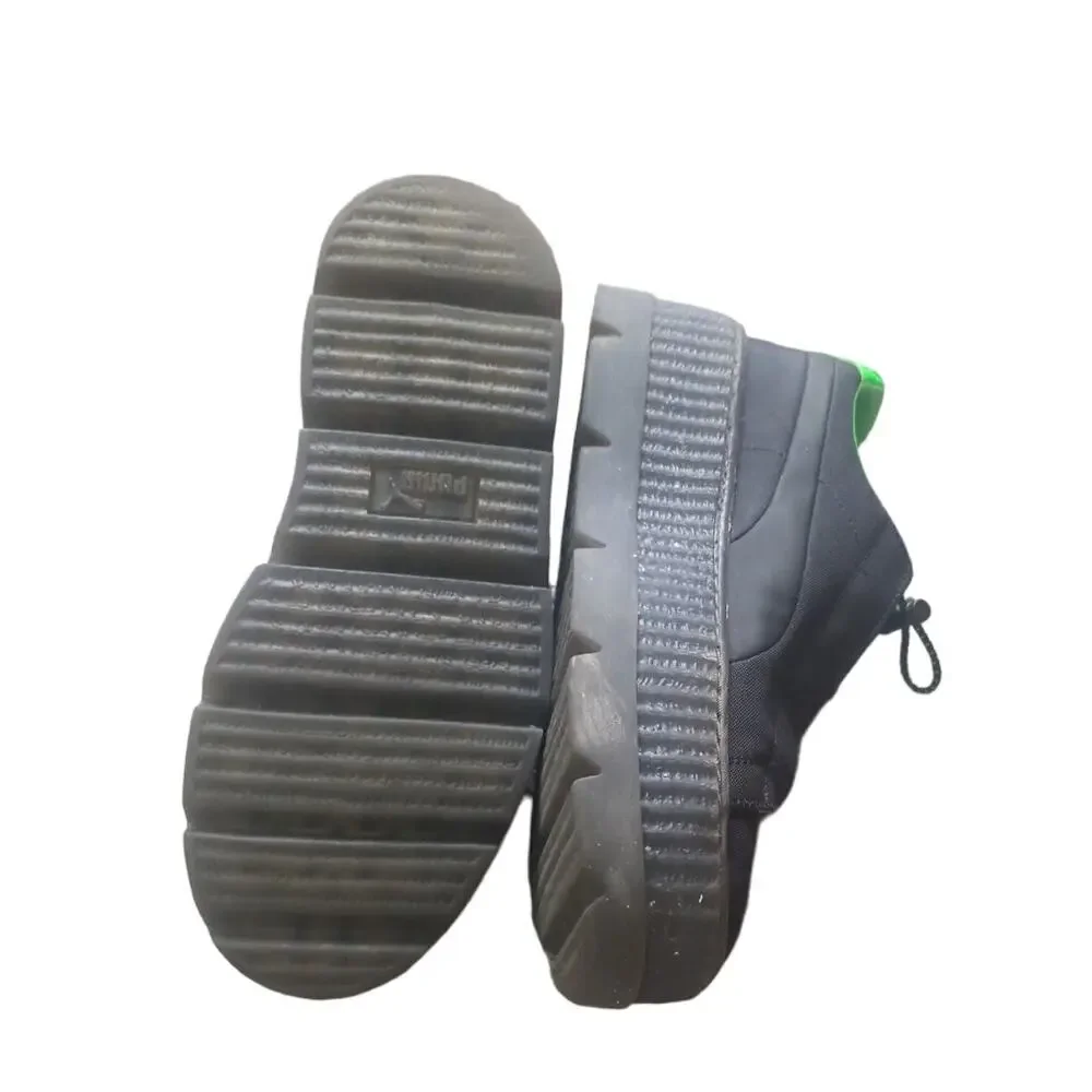 Rihanna Fenty Puma green and black cleated Creeper Surf size 8.5 - Picture 4 of 11